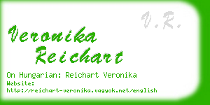 veronika reichart business card